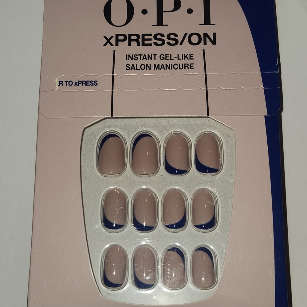 OPI XPress/On Gel-Like Manicure - Blue Tip